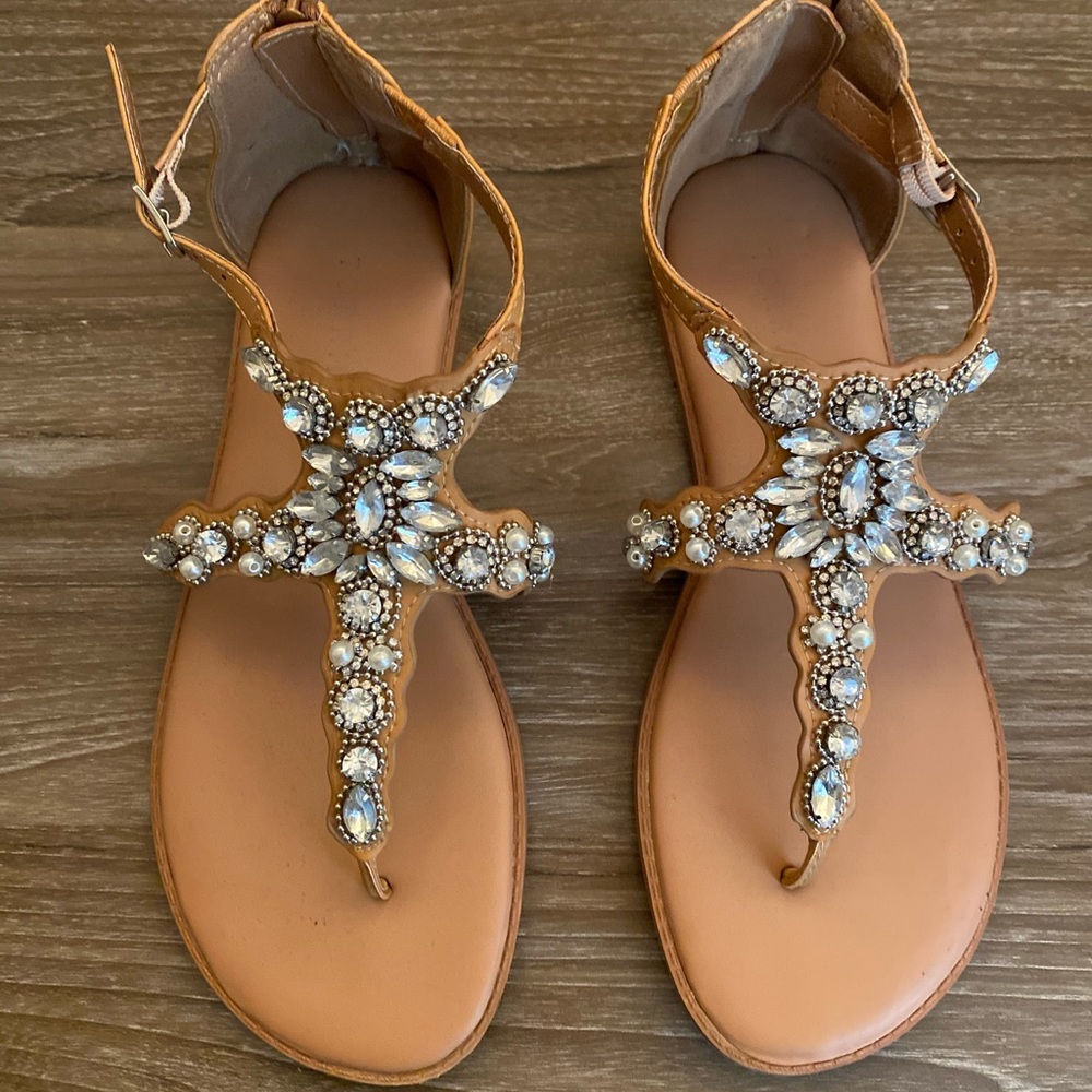 Torrid Jeweled Sandal